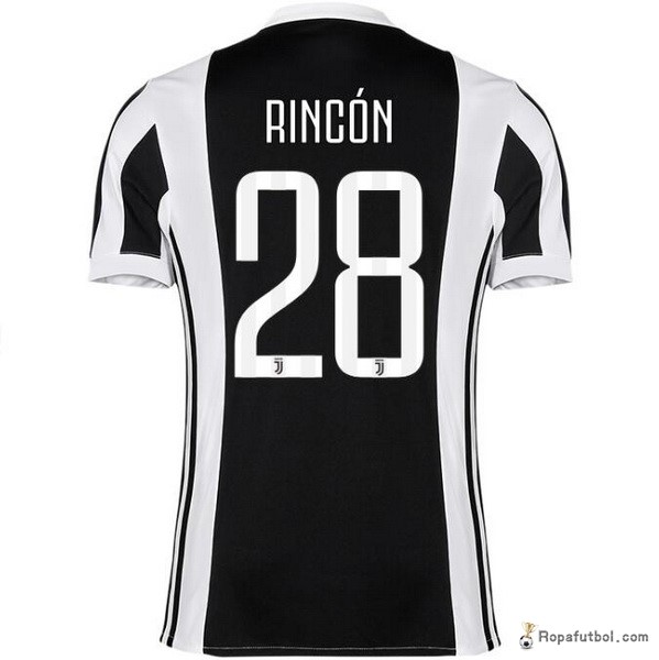 Camiseta Juventus Replica Primera Ropa Rincon 2017/18 Negro